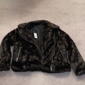 New With Tags Dynamite Faux Fur Jacket